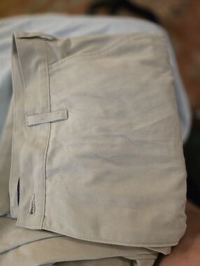 Basic Editions Men's Khaki Chino Pants - Light Beige